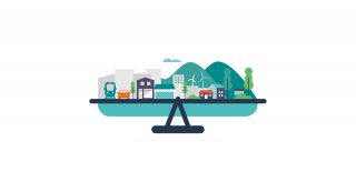 Balanced development illustration