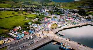 Aerial view of Dingle by Florian Walsh