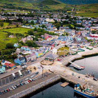 Aerial view of Dingle by Florian Walsh