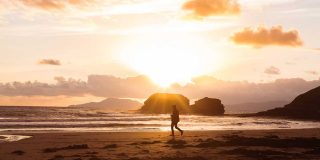 Sunset at Montage Beach, Donegal.