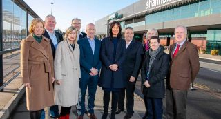WDC Board meeting with Mary Considine, CEO Shannon Group, at Shannon Airport Co Clare.