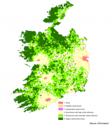 Figure 3: Population distribution by six way urban/rural classification using Census 2016 results