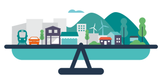 Balanced Regional Development Illustration