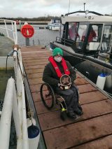 Lough Ree Access for all recently celebrated the arrival of their new specialised boat, one that can accommodate up to eight wheelchair users at a time as well as the crew