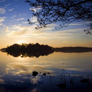 Roscommon Sunset Over a Lake