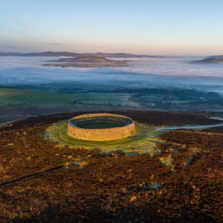 An Grianan Ring Fort Sunrise Donegal