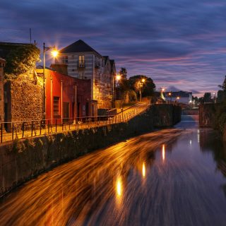 Galway at night