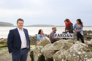 Launch of Ardan at Rusheen Bay in Galway
