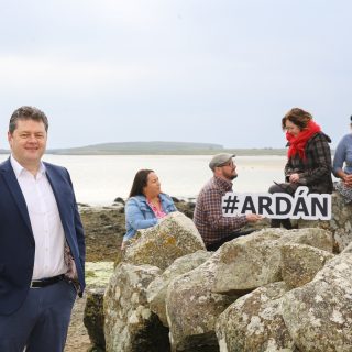 Launch of Ardan at Rusheen Bay in Galway