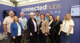 Connected Hubs Team and Minister Humphreys at the Ploughing Championships 2022.