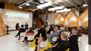 Group of people attending the Western Development Commission’s Arise Social Enterprise Event