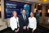 Mary Keaveney, Allan Mulrooney, Karen Sweeney at Northwest in the City, Dublin