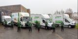 Bounceback Recycling staff and vehicles