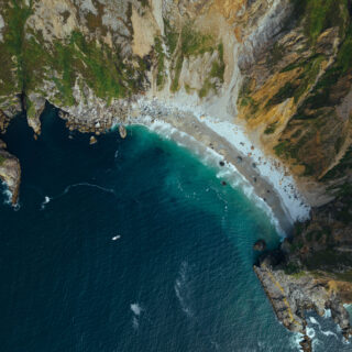 Donegal sea and mountains