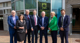 Ministers Humphreys and Harris launch new partnership between remote working hubs and universities