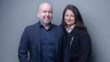 Peroptyx founders, CEO Paul McBride and chief operating officer Maeve Bleahane. Picture: Michael Mc Laughlin