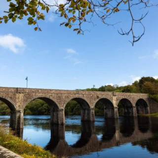 Picture of a railway Viaduct bridge located in Newport Town, Co Mayo