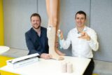 Co-founders Dr Andrew Cameron, CEO and Dr Darren Burke, CTO, Feeltect